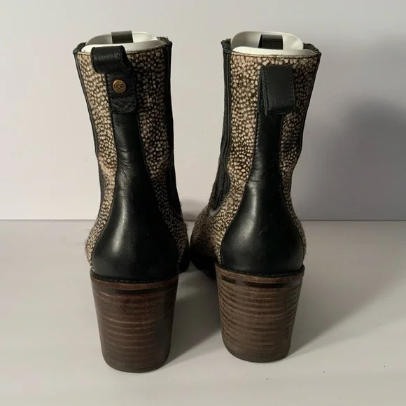 UGG..bullhide leather ankle boots - Picture 5 of 11